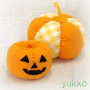 かぼちゃの布ボール