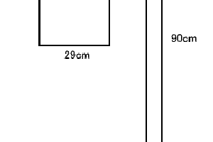 人形用おんぶひもの作り方
