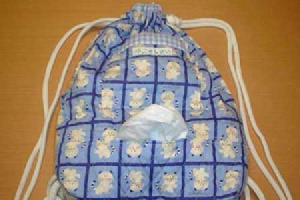 お散歩ティッシュリュック