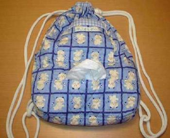 お散歩ティッシュリュック